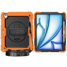 SOLID 360 Cover resistente per Apple iPad Air 13 2025 / Air 13 2024 arancione