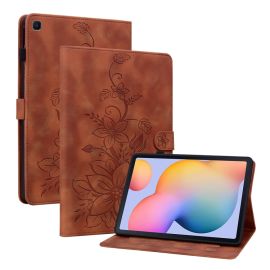 ART LILY Custodia a libro per Samsung Galaxy Tab S6 Lite 2024 / S6 Lite 2022 / S6 Lite marrone