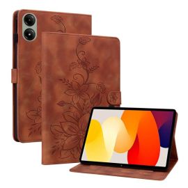 Custodia a libro ART LILY per Xiaomi Redmi Pad 2 marrone