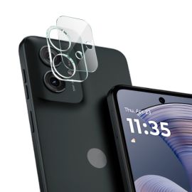 IMAK COPERTURA COMPLETA Vetro fotocamera Motorola Moto G55 5G TRANSPARENT