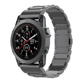 Cinturino in metallo CLASSIC nero per Garmin Fenix 7 / Forerunner 965