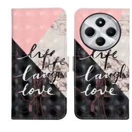 ART Cover portafoglio per Xiaomi Redmi 14C / Poco C75 MARBLE