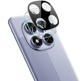 IMAK COPERTURA COMPLETA Vetro della fotocamera Xiaomi Redmi Note 14 Pro 5G BLACK