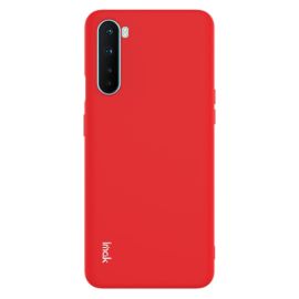 IMAK RUBBER Gumený kryt OnePlus Nord  Äervený