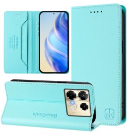 Custodia a libro RINA per Infinix Note 40 Pro / 40 Pro+ 5G menta