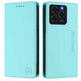 RINA Custodia Flip per Ulefone Note 20 Pro mentolo