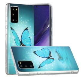 ART TPU Svietiaci obal Samsung Galaxy Note 20 BUTTERFLY