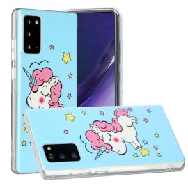 Cover illuminata ART TPU Samsung Galaxy Note 20 UNICORN