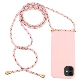 ROPE Cover con cordino Apple iPhone 12 mini rosa