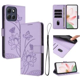 ART LOTUS Custodia a portafoglio per Motorola Moto G86 Power 5G, color lilla