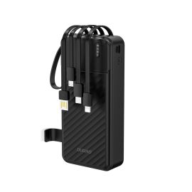 DUDAO K11 Pro 20000 mAh Caricabatterie esterno con cavi nero