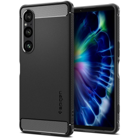 SPIGEN RUGGED ARMOR Copertura Sony Xperia 1 VI nera