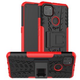 STAND Custodia Extra resistente Motorola Moto G9 Power rossa
