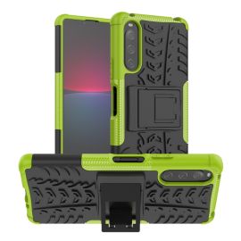 STAND Cover Extra resistente Sony Xperia 10 IV 5G verde