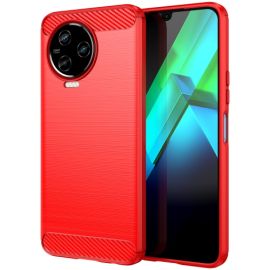 Cover FLEXI TPU per Infinix Note 12 Pro / Note 12 2023 rossa