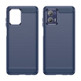 Cover FLEXI TPU per Motorola Moto G73 5G blu