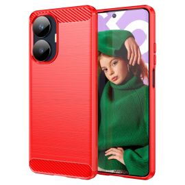 Cover FLEXI TPU per Realme C55 rossa