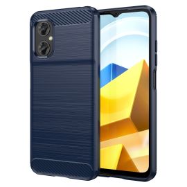 Cover FLEXI TPU per Xiaomi Poco M5 blu