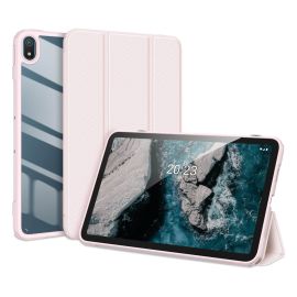 Custodia Flip DUX TOBY per Nokia T20 rosa