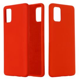 RUBBER Cover in gomma Samsung Galaxy S20 Ultra rossa