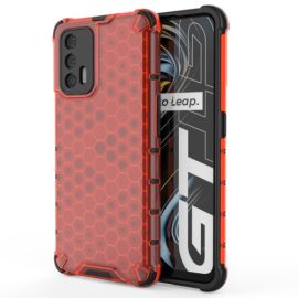 HONEYCOMB Cover protettiva Realme GT 5G rossa