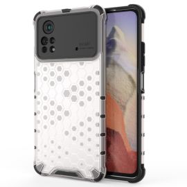 HONEYCOMB Cover protettiva Xiaomi Poco X4 Pro 5G bianca
