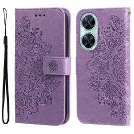 Custodia a portafoglio ART MANDALA Huawei nova 11i viola