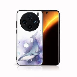 MY ART Cover protettiva per Vivo X100 Pro 5G WHALE (242)