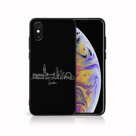 MY ART Custodia protettiva per Apple iPhone X / XS LONDON (208)