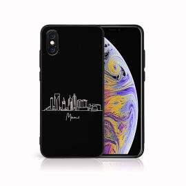 MY ART Cover protettiva per Apple iPhone X / XS MIAMI (211)