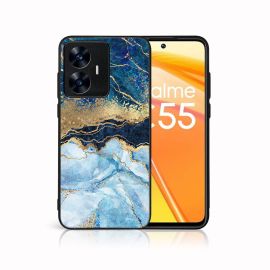 MY ART Calotta protettiva per Realme C55 BLUE MARBLE (141)