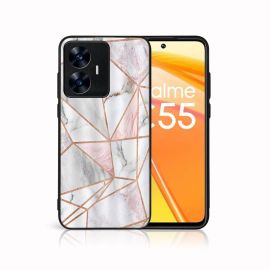 MY ART Calotta protettiva per Realme C55 PINK MARBLE (143)