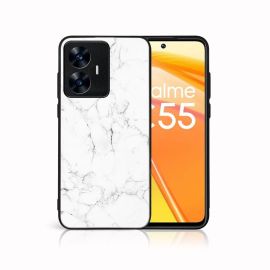 MY ART Calotta protettiva per Realme C55 WHITE MARBLE (144)
