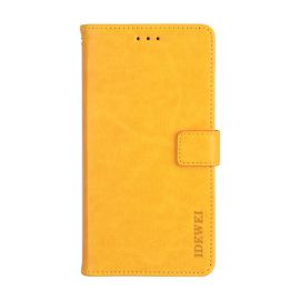 Custodia portafoglio IDEWEI Asus Zenfone 7 (ZS670KS) giallo