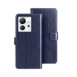 Cover portafoglio IDEWEI Infinix Zero Ultra 5G blu scuro