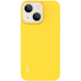 IMAK RUBBER Cover in gomma Apple iPhone 13 mini giallo
