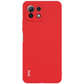 IMAK RUBBER Cover in gomma Xiaomi Mi 11 Lite / 11 Lite 5G / 11 Lite NE 5G rosso