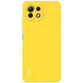 IMAK RUBBER Cover in gomma Xiaomi Mi 11 Lite / 11 Lite 5G / 11 Lite NE 5G giallo