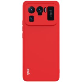 IMAK RUBBER Cover in gomma Xiaomi Mi 11 Ultra rossa