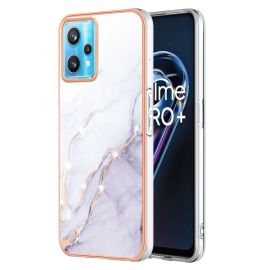 Cover protettiva IMD MARBLE Realme 9 Pro / Realme 9 5G WHITE