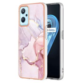 IMD MARBLE Cover protettiva Realme 9i ROSE GOLD