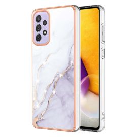 Cover protettiva IMD MARBLE Samsung Galaxy A23 / A23 5G WHITE