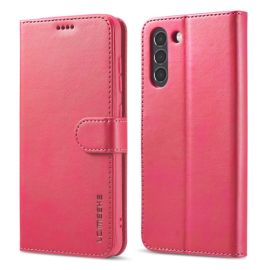 IMEEKE Custodia a portafoglio Samsung Galaxy S21 FE 5G rosa