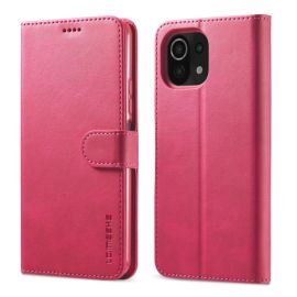 IMEEKE Custodia a portafoglio Xiaomi Mi 11 Lite / 11 Lite 5G / 11 Lite NE 5G rosa