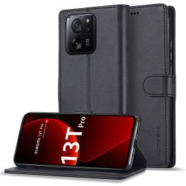 Custodia a portafoglio IMEEKE per Xiaomi 13T / 13T Pro nera