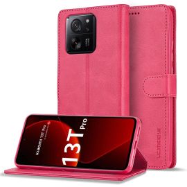Custodia a portafoglio IMEEKE per Xiaomi 13T / 13T Pro rosa