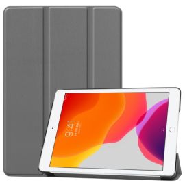 Flip cover LEATHER Apple iPad 10.2 2021 / 2020 / 2019 grigio