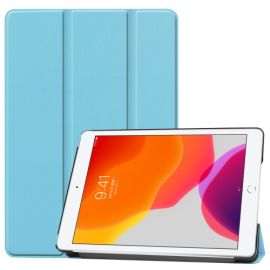 Flip cover LEATHER Apple iPad 10.2 2021 / 2020 / 2019 azzurro