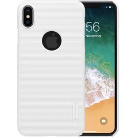 Custodia NILLKIN FROSTED per Apple iPhone XS Max bianca