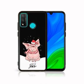 Cover MY ART con disegno natalizio Huawei P Smart 2020 LET IT SNOW (075)